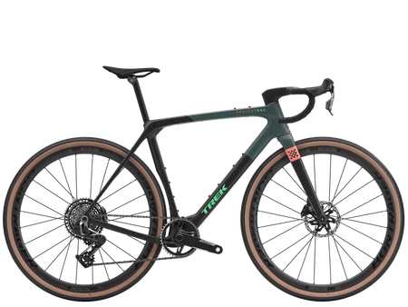 Trek Gravel Bike ML Trek Black/Juniper Splatter Trek Checkmate SLR 7 AXS