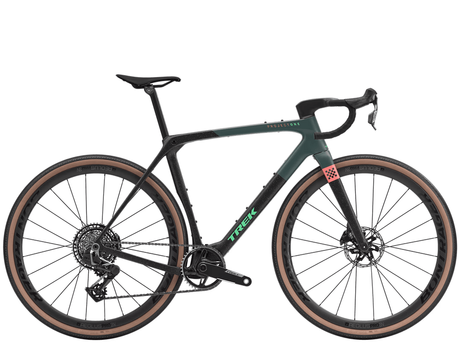 Trek Gravel Bike ML Trek Black/Juniper Splatter Trek Checkmate SLR 7 AXS