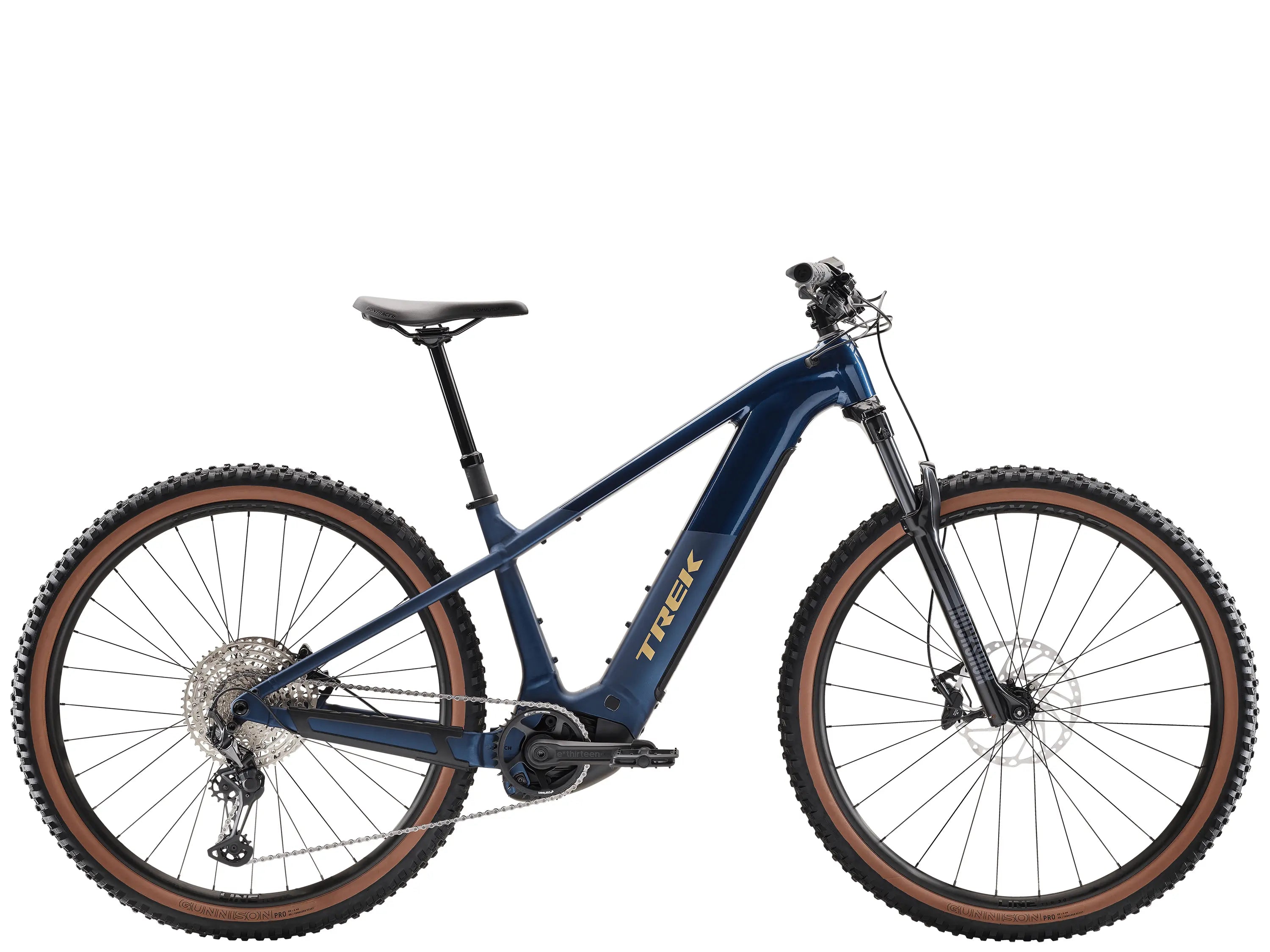 Trek Matte/Gloss Mulsanne Blue / M Trek Powerfly+ 6 Gen 5 Electric MTB Bike Medium