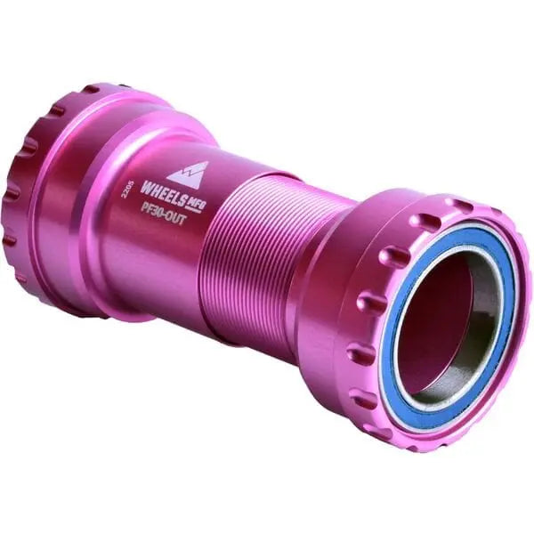 Wheels MFG Bottom Brackets PF30 Outboard ABEC-3 Bearings For 29mm Cranks (SRAM DUB)