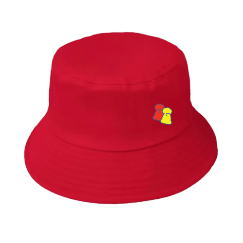Adult Red Bucket Hat