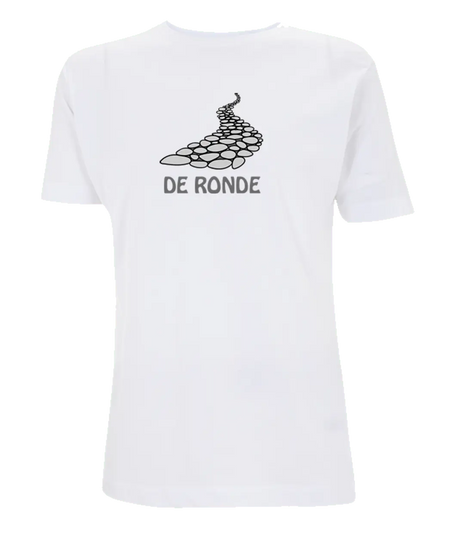Big Bobble Hats Ltd T-Shirts Small / White De Ronde T-shirt