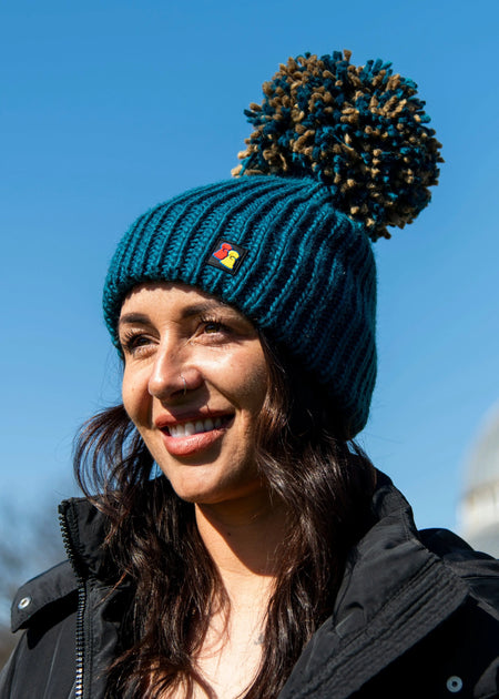 Big Bobble Hats Ltd Big Bobble Hat Teal or No Teal!