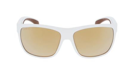 Coral Eyewear Sunglasses White Adventurers - Gold