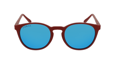 Coral Eyewear Sunglasses Red / Blue Albacore - Polarised Mirror