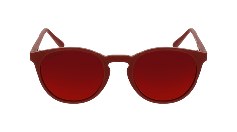 Coral Eyewear Sunglasses Red / Red Albacore - Polarised Mirror