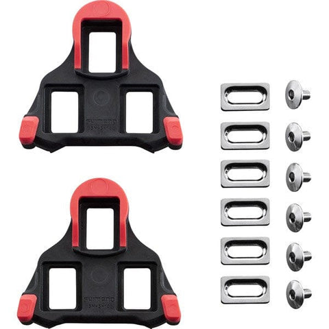 Shimano Cleats SPD SL-Cleats, Fixed, Red